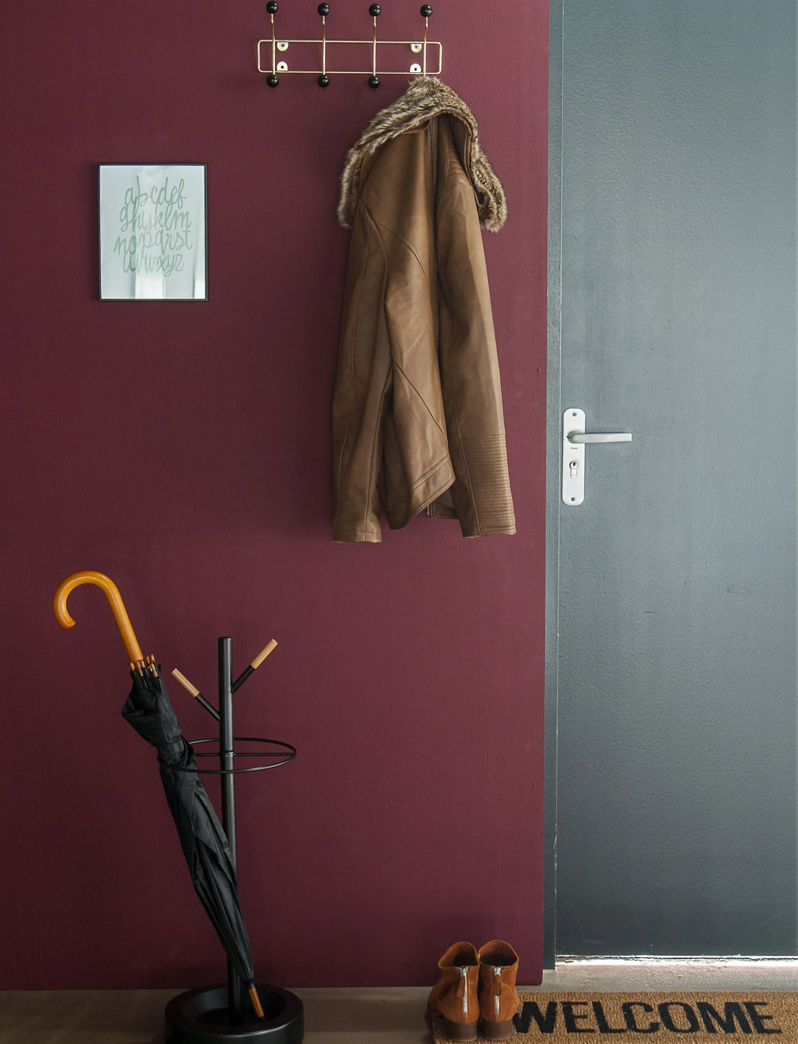 present time Hat Rack Saturnus, W34 cm, Furniture, Schwarz - Coat Hooks & Racks, Homeware