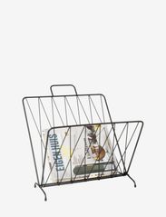 present time - Magazine rack Diamond Raster - lowest prices - black - 2