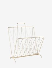 Magazine rack Diamond Raster - GOLD