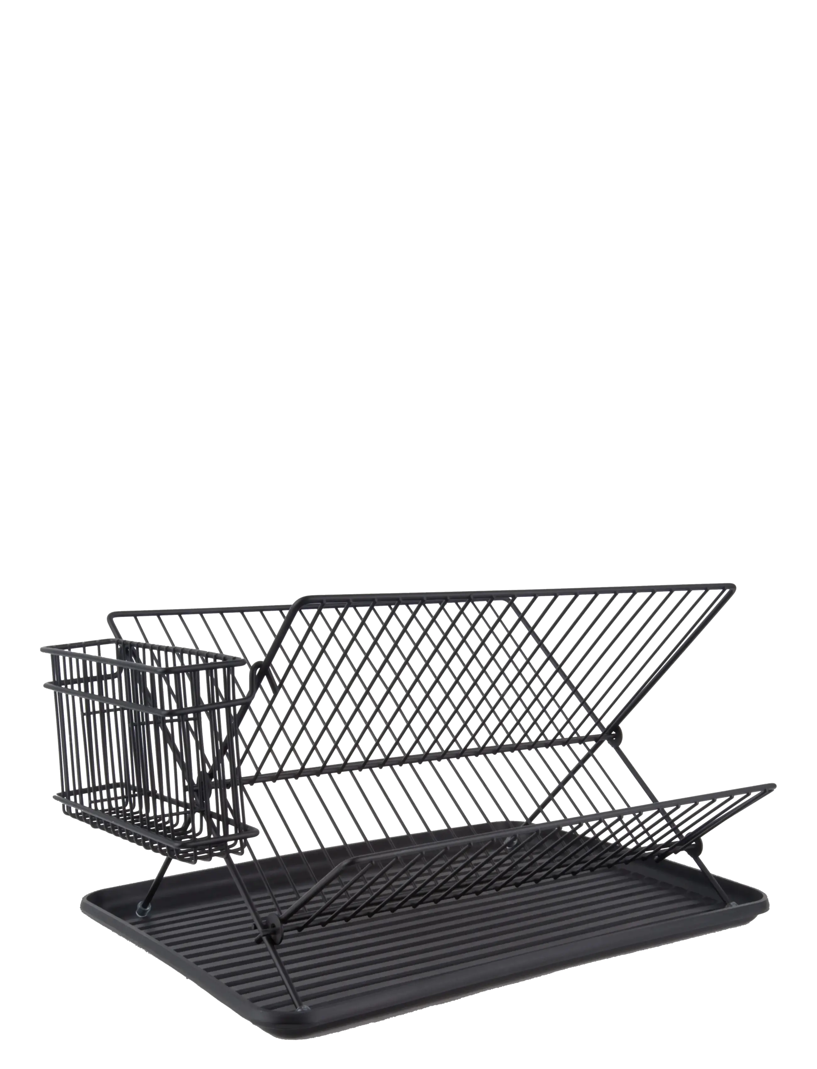 PRESENT TIME Dish Rack Klassisch Schwarz - W31CM - Unisex