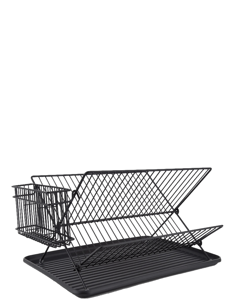 present time - Dish Rack Classic - nõudekuivatusrestid - black - 0