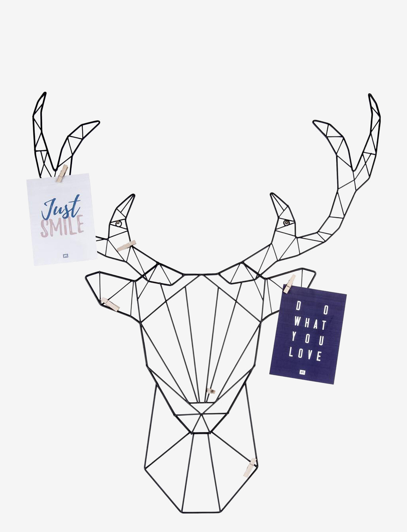 present time - Memo rack Linea Deer - black - 1