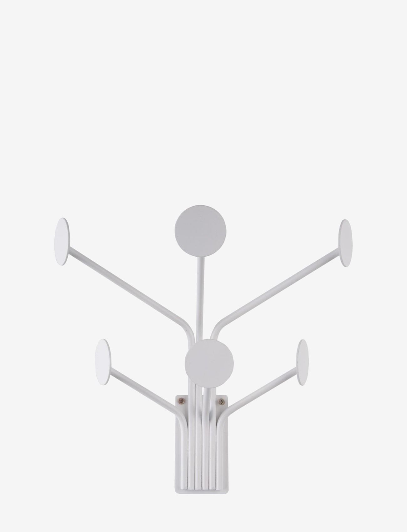 present time - Coat hanger Wall Dots iron - white - 1