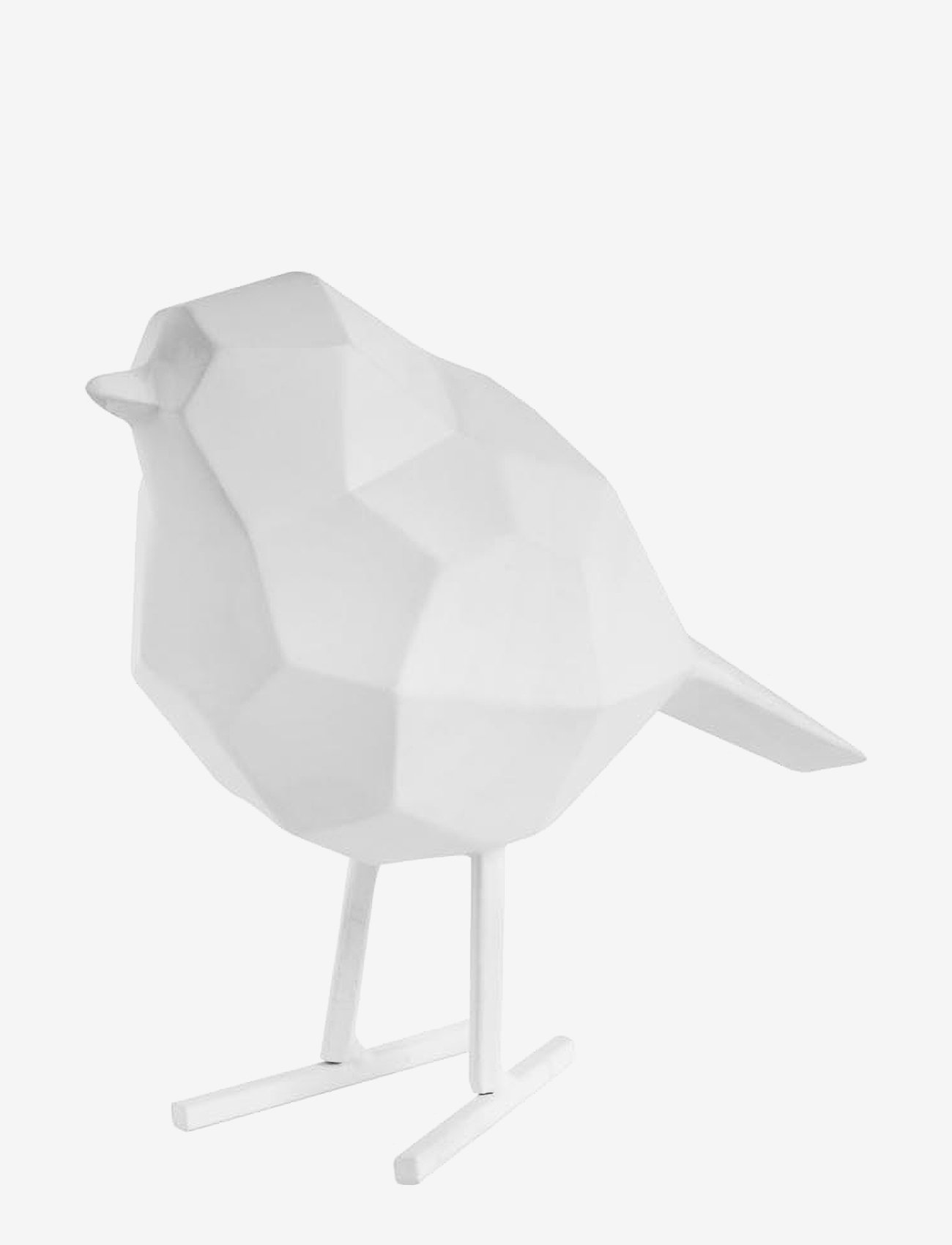 present time - Statue bird small - de laveste prisene - white - 1