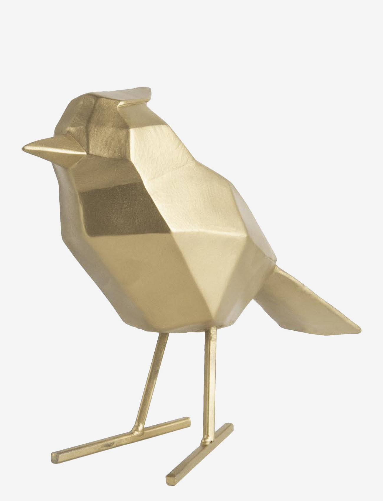 present time - Statue bird large - de laveste prisene - gold - 0