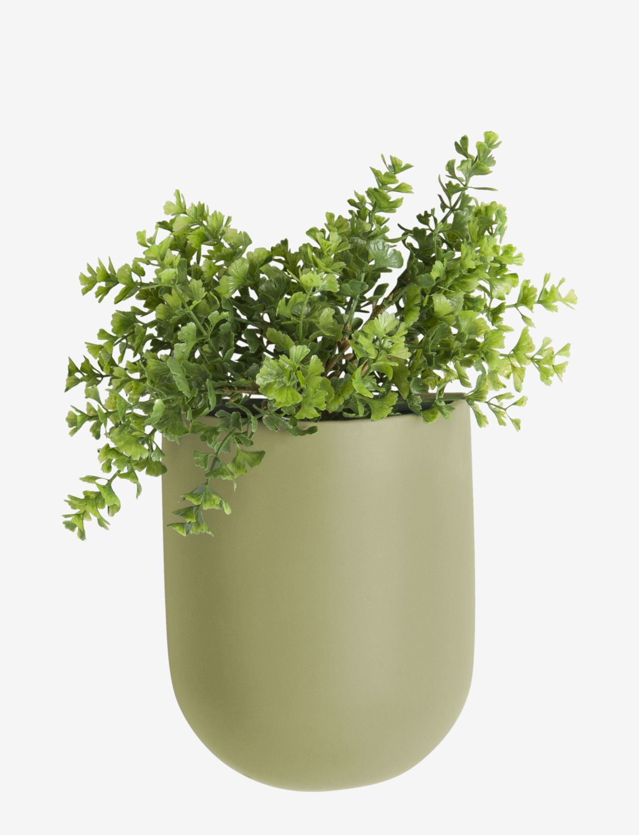 Wall plant pot Oval - OLIVE GREEN