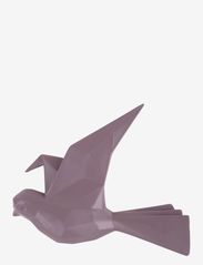 present time - Wall hanger origami bird small - die niedrigsten preise - dark purple - 0