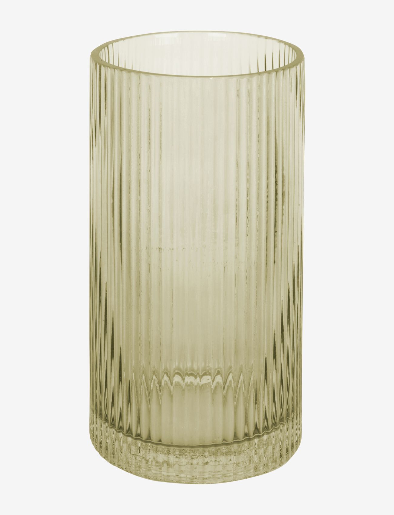 present time - Vase Allure Straight - cylindervaser - moss green - 0