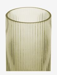 present time - Vase Allure Straight - cylindervaser - moss green - 3