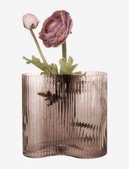 present time - Vase Allure Wave - najniższe ceny - chocolate brown - 1