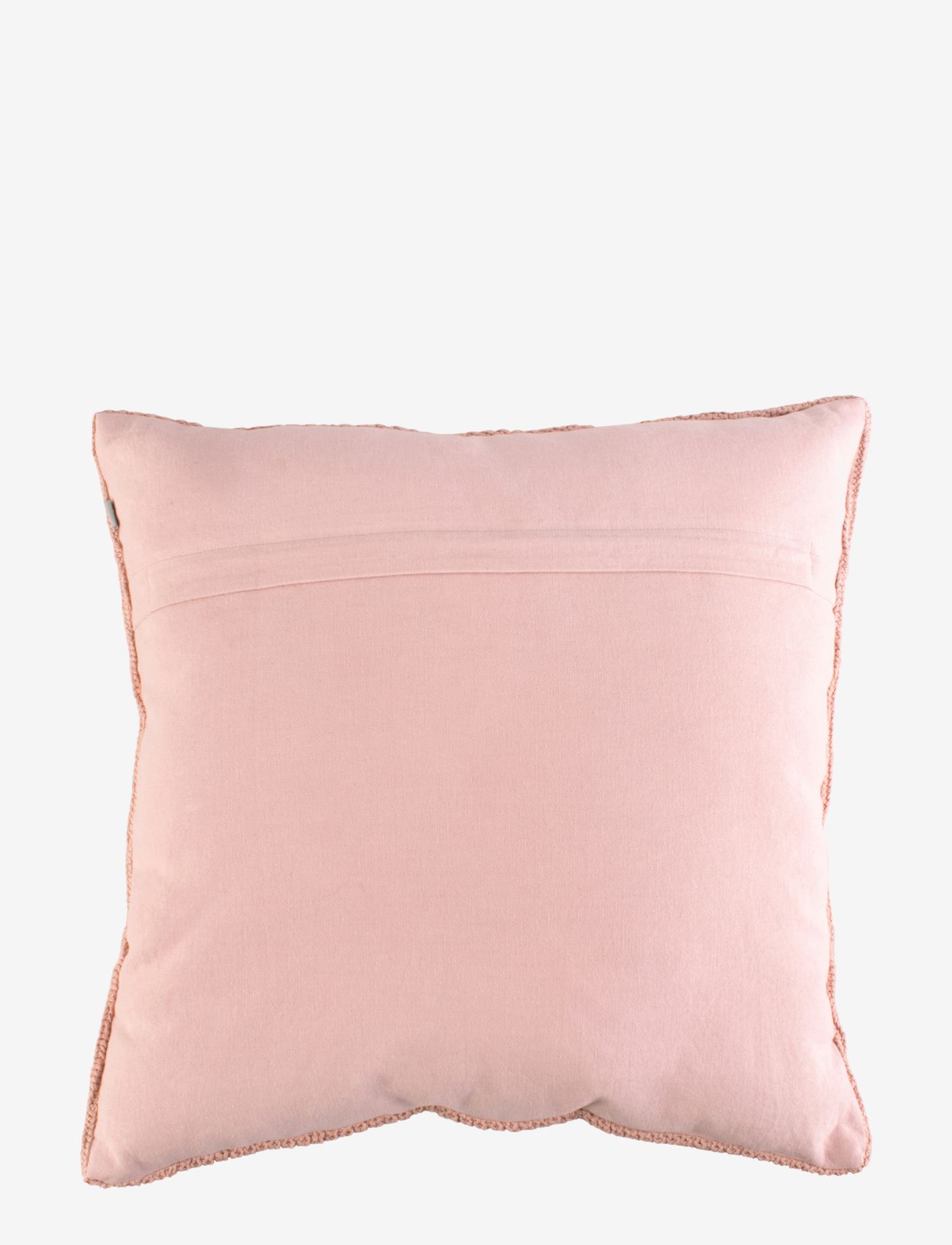 present time - Cushion Knitted Lines - zemākās cenas - faded pink - 1