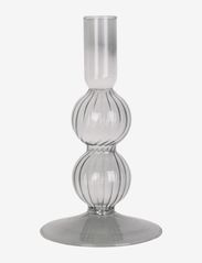 present time - Candle holder Swirl Bubbles - mažiausios kainos - black - 0