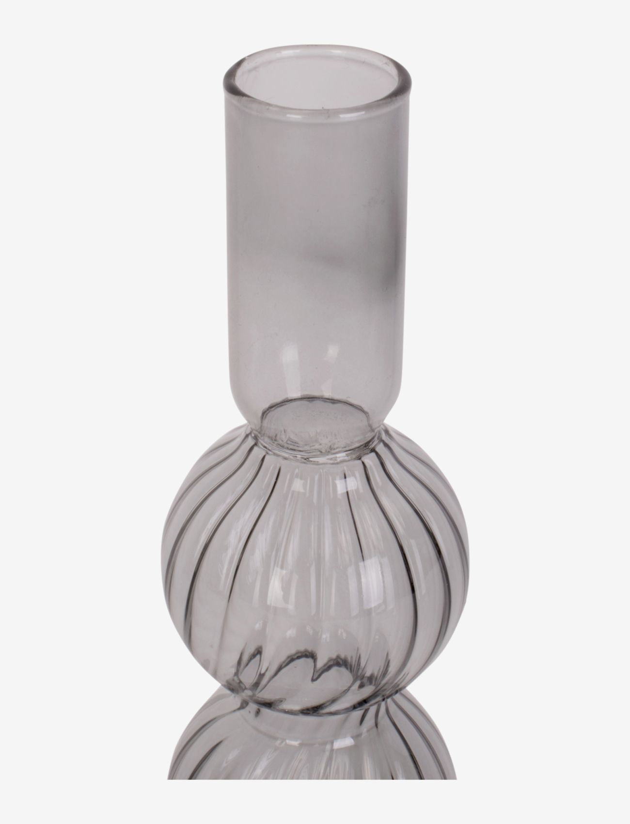 present time - Candle holder Swirl Bubbles - shop etter pris - black - 2