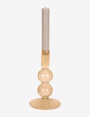 present time - Candle holder Swirl Bubbles - laagste prijzen - sand brown - 1