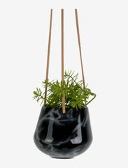 present time - Hanging pot Skittle small marble print - lowest prices - black - 2