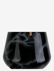 present time - Hanging pot Skittle small marble print - zemākās cenas - black - 3