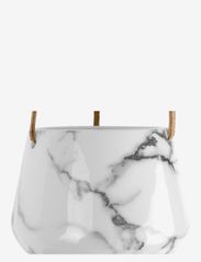 present time - Hanging pot Skittle small marble print - mažiausios kainos - white - 3