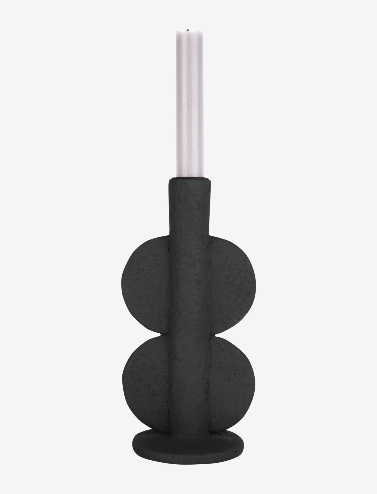 present time - Candle holder Double Bubble - black - 1