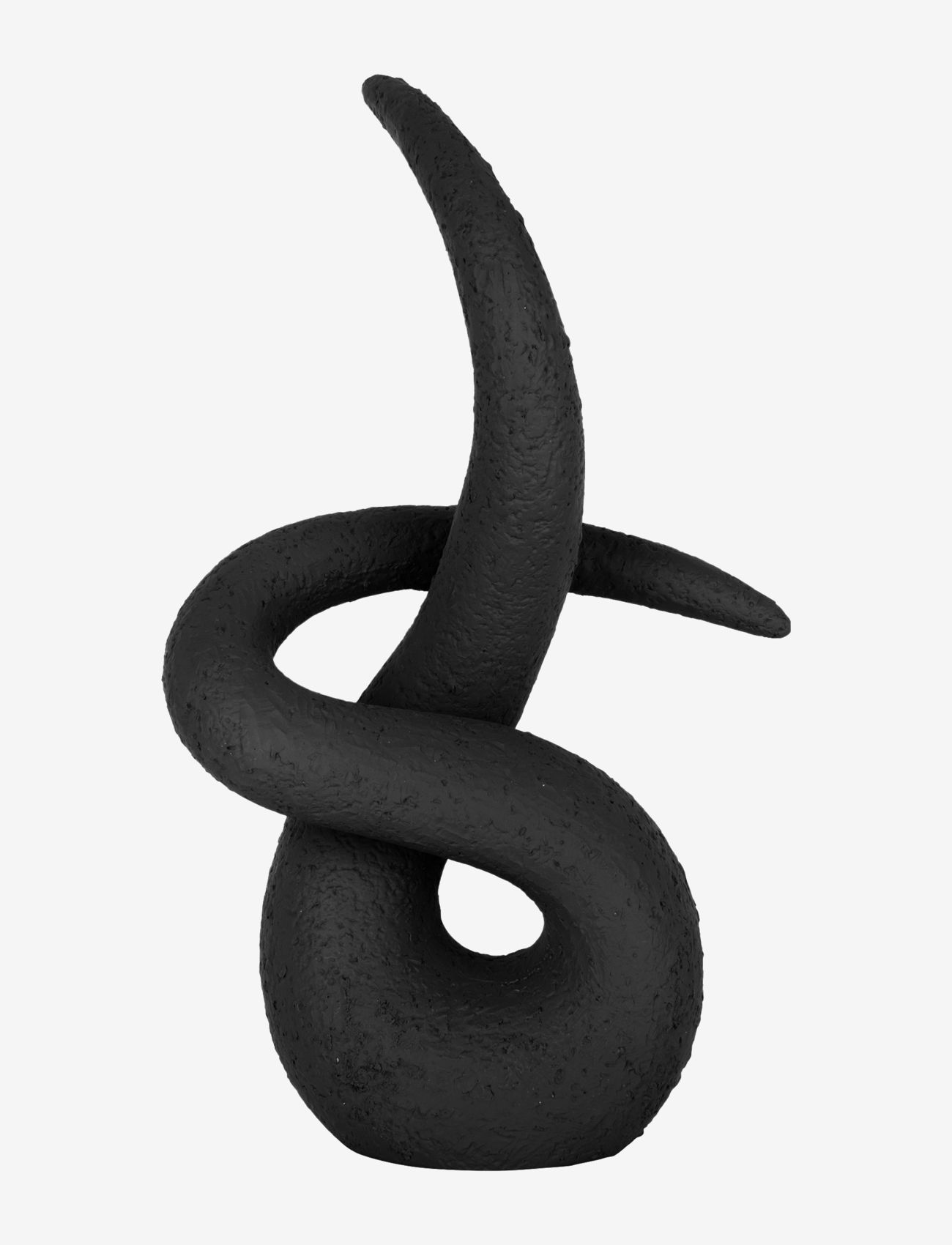 present time - Statue Abstract Art Knot - portselanist kujukesed ja skulptuurid - black - 0