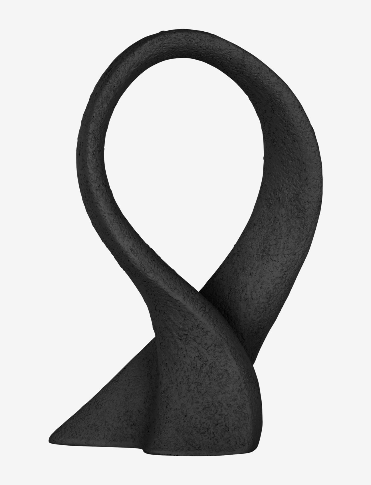 present time - Statue Abstract Art Bow - skulpturer & porslinsfigurer - black - 0