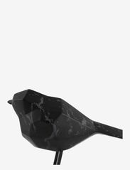 present time - Statue bird small marble print - najniższe ceny - black - 3