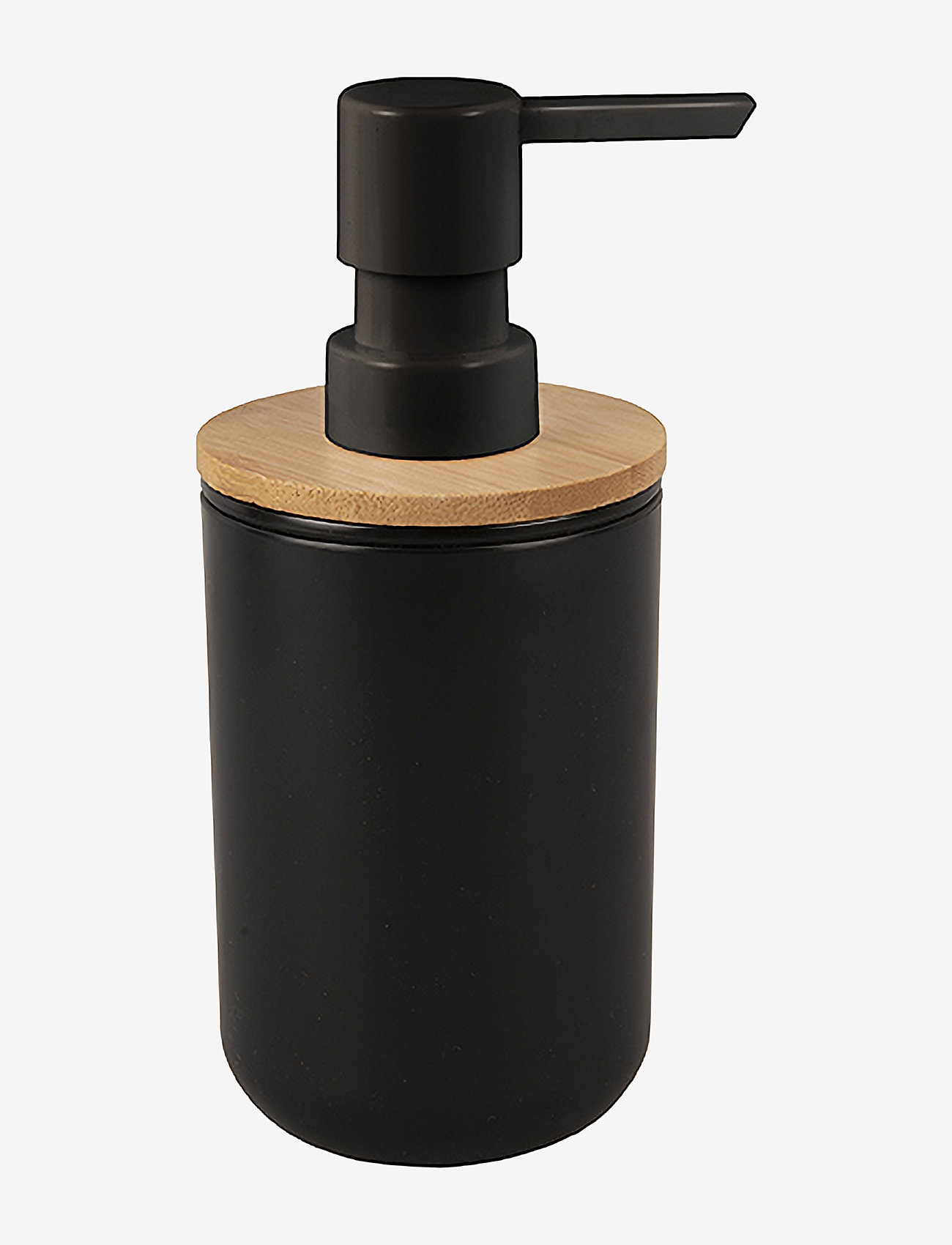 present time - Bathroom set Decent PP black. Dispenser - black - 1