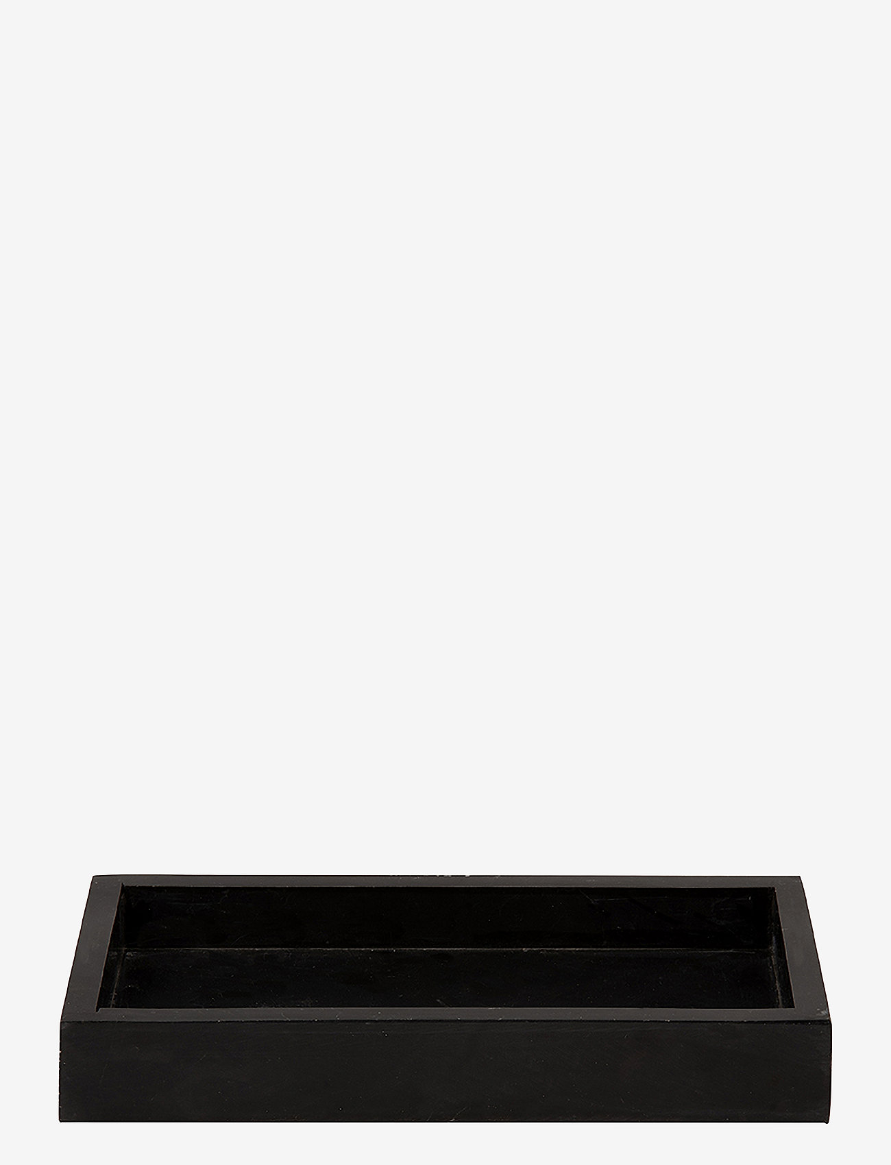 present time - Tray Marble large black - black - 0