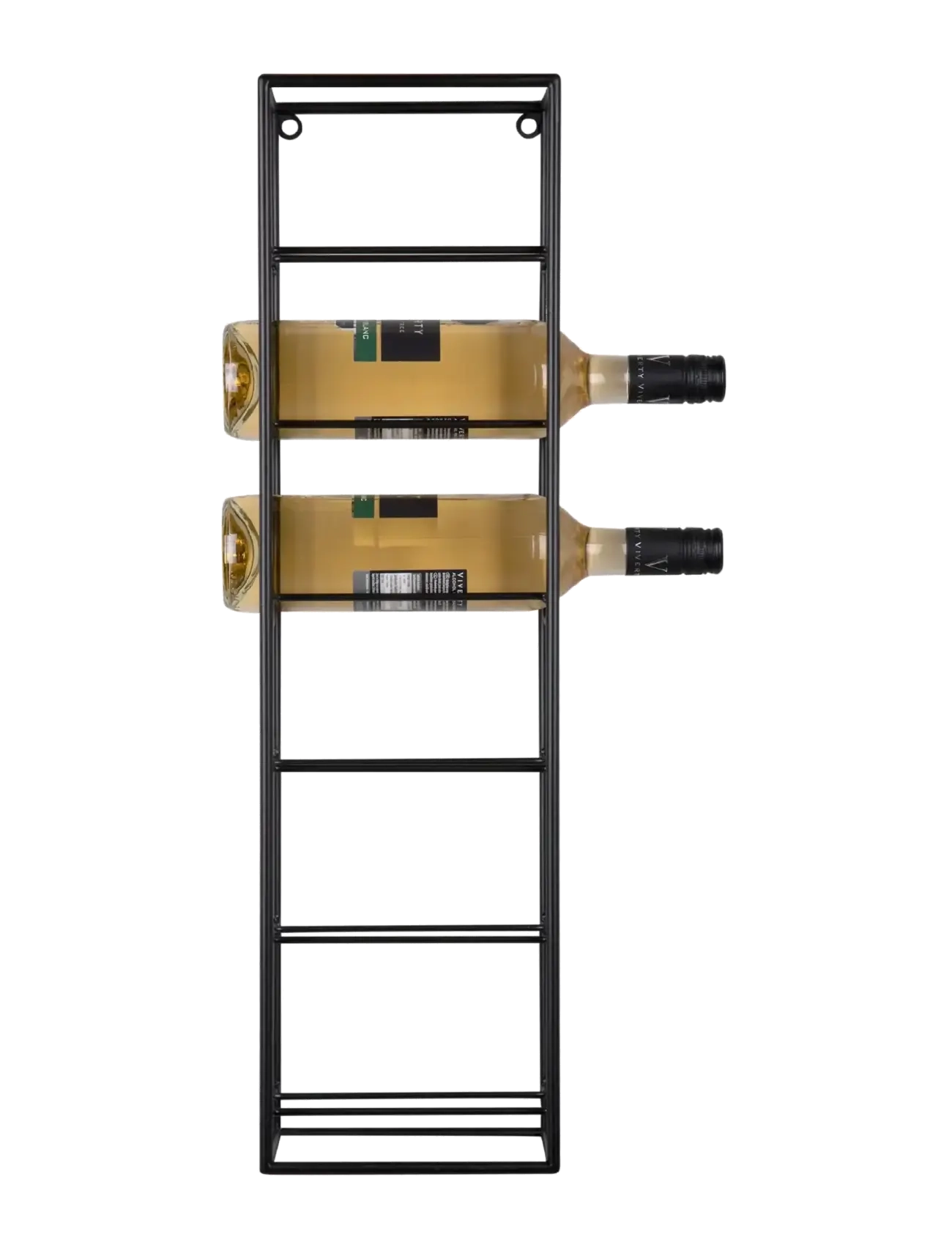 present time Wine Rack Single Metal Matt Black, Hylde, Sort, Str: H 66CM