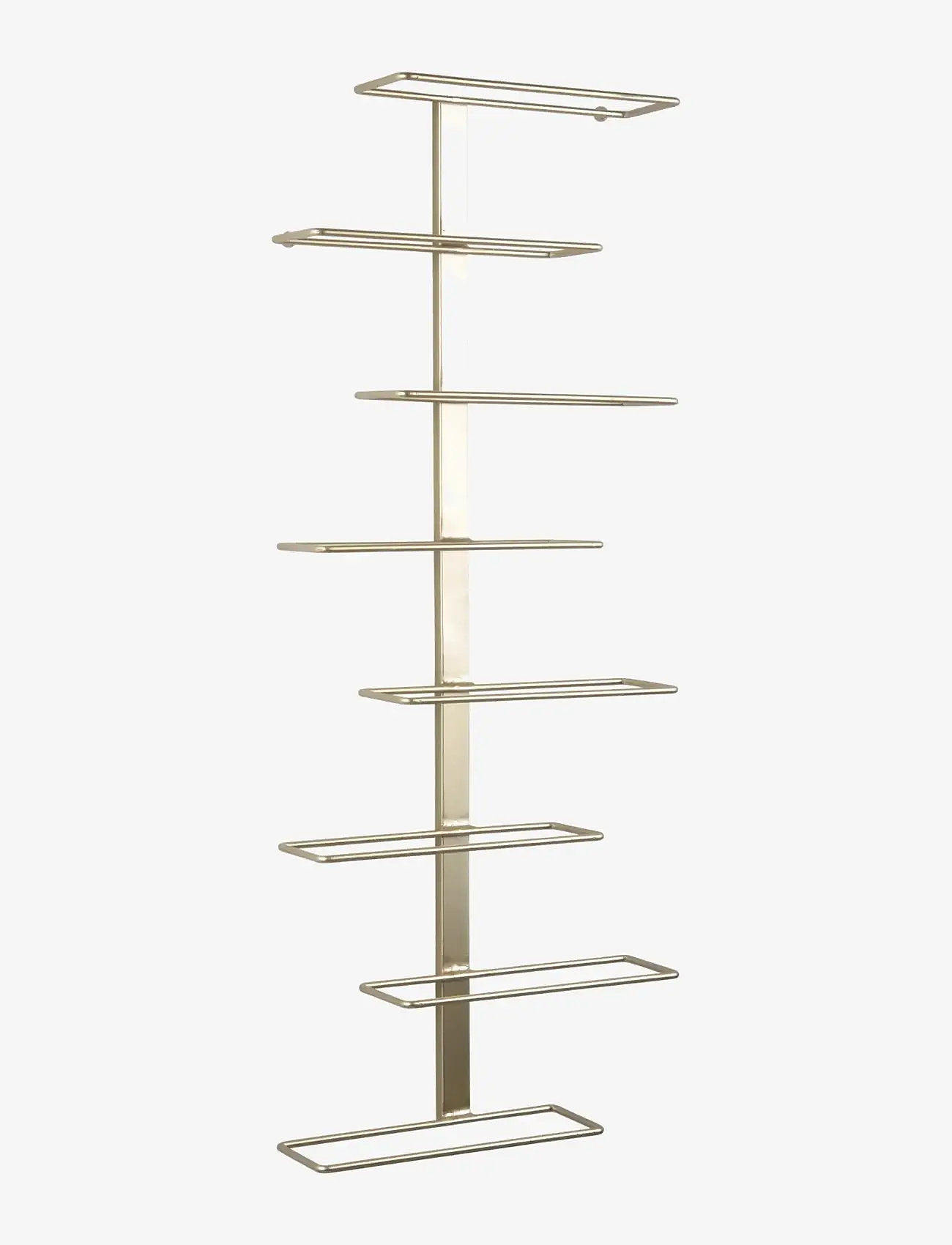 present time - Wine rack Float metal painted gold - hylder - gold - 2