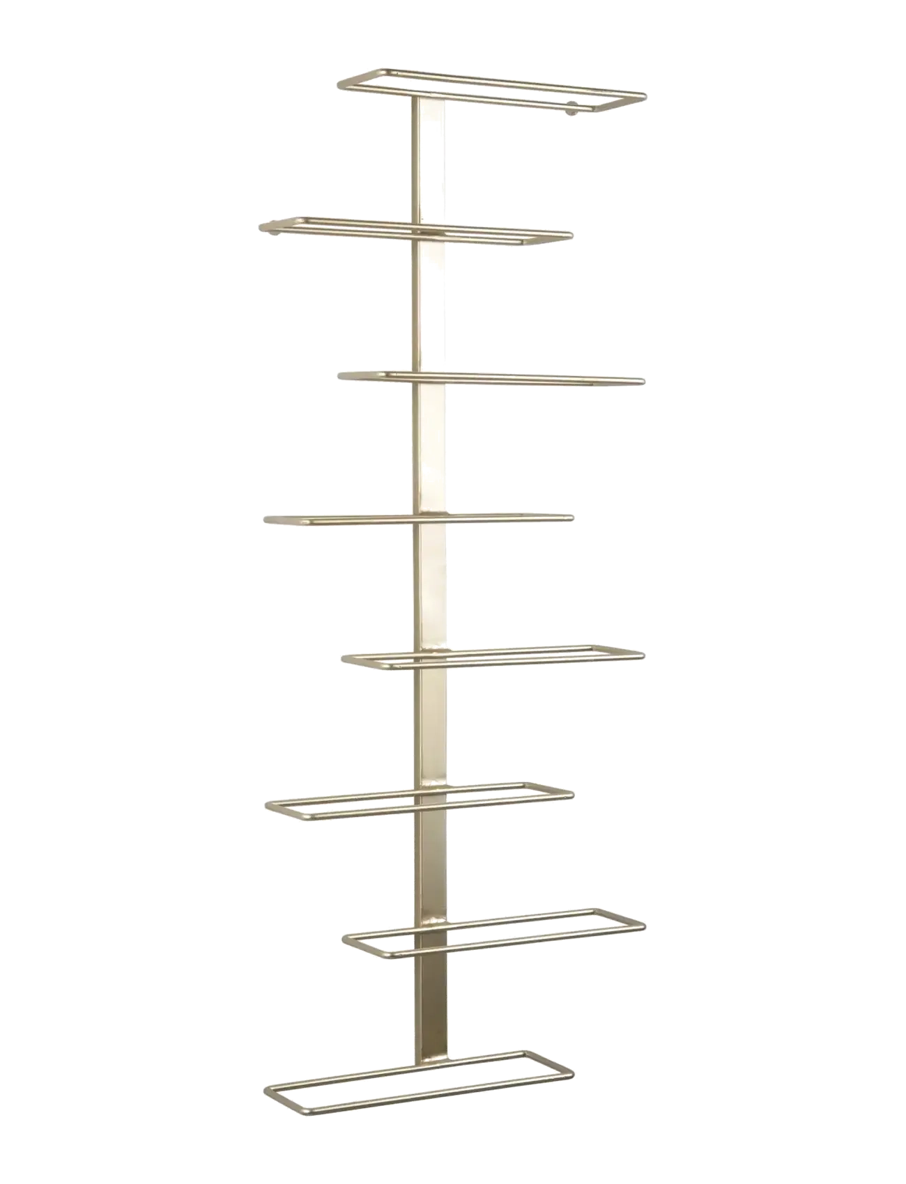 present time - Wine rack Float metal painted gold - gold - 2
