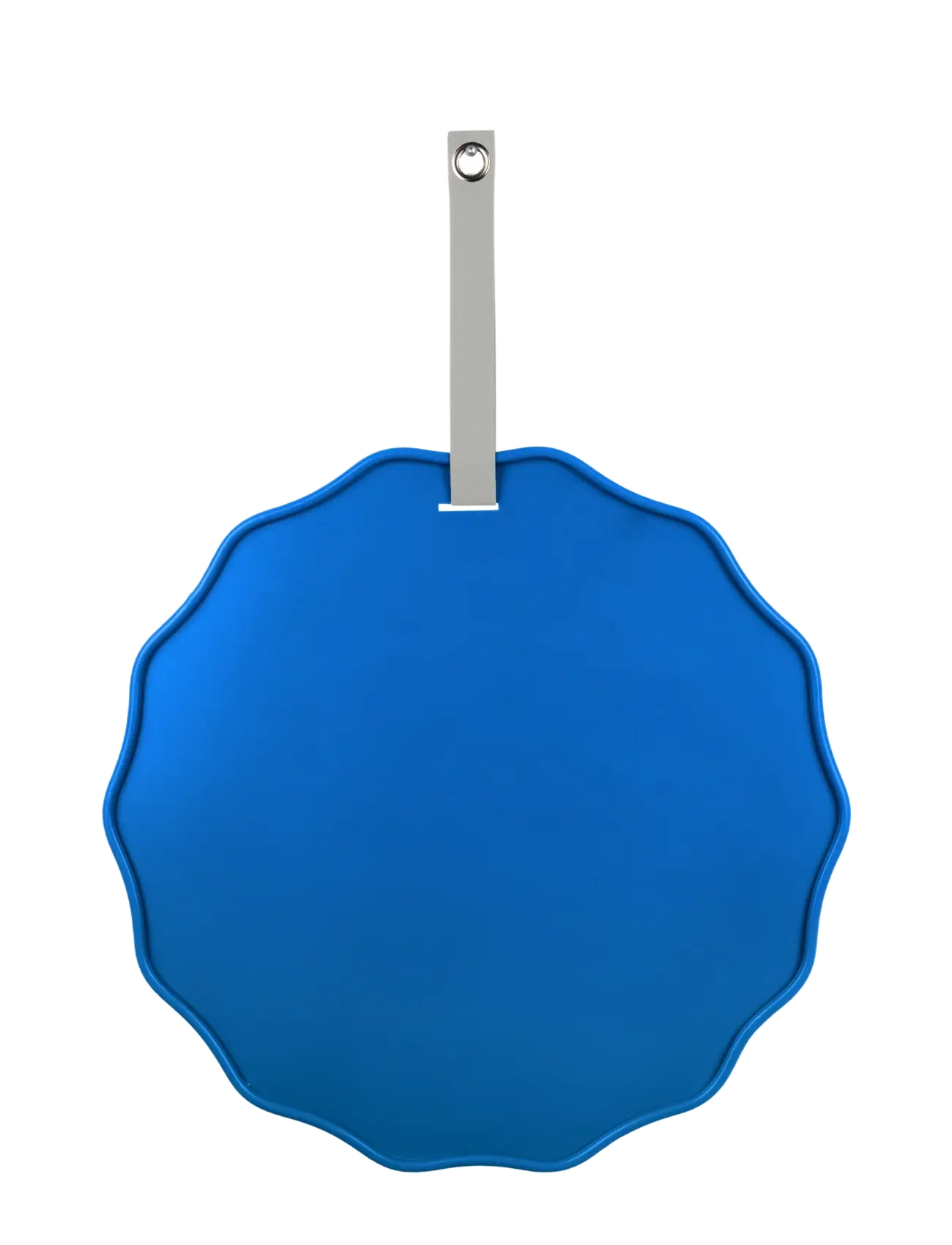 present time Memo Board Funky Wave Bright Blue, Incl. 5 White Magnets, Pu Strap, Ø:51 cm, Kids Decor, Blau - Wall Decors, Kinder