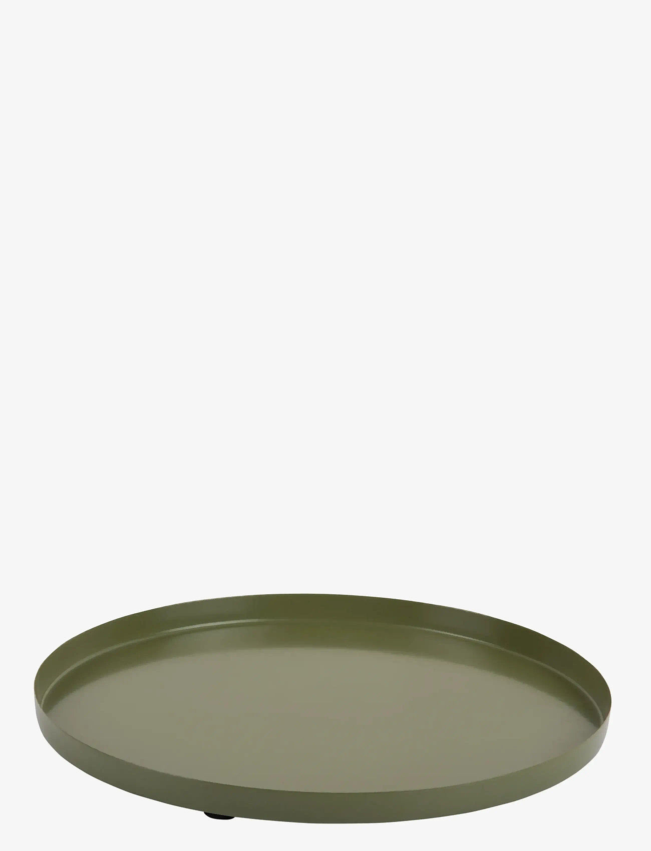 present time - Tray Servir Round Extra Small - serveringsbakker - green - 0