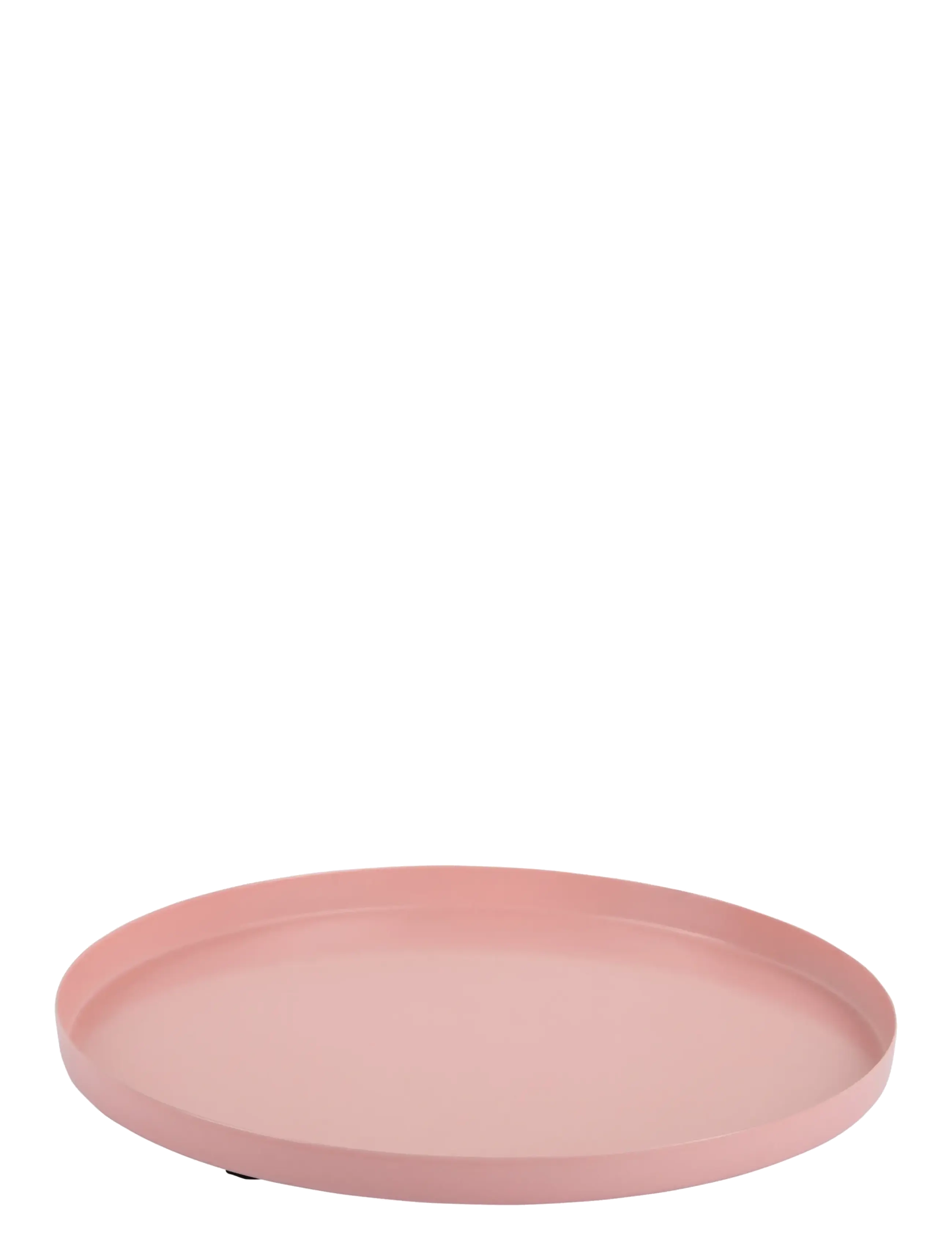 present time Tray Servir Round Extra Small, Bakke, Pink, Str: Ø 25 CM