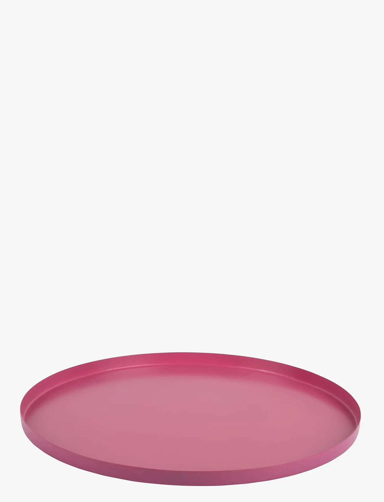 present time - Tray Servir Round Medium - serveringsbakker - pink - 0