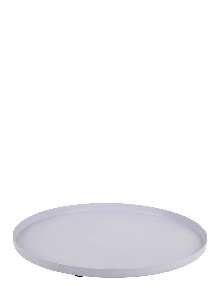 present time - Tray Servir Round Medium - tabletts - purple - 0