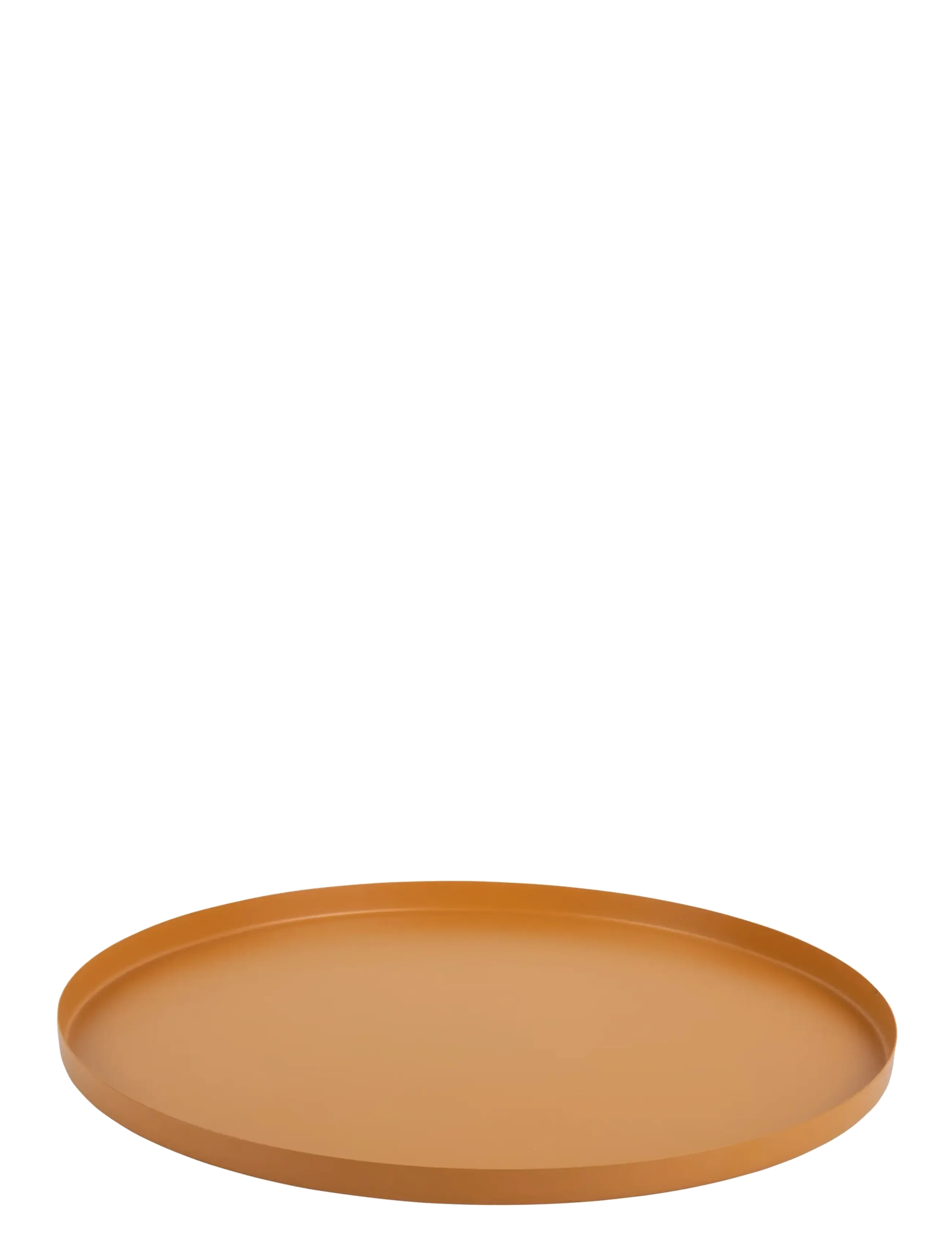 present time Tray Servir Round Medium, Ø 35 cm, Dining & Table Accessories, Gelb - Trays, Homeware