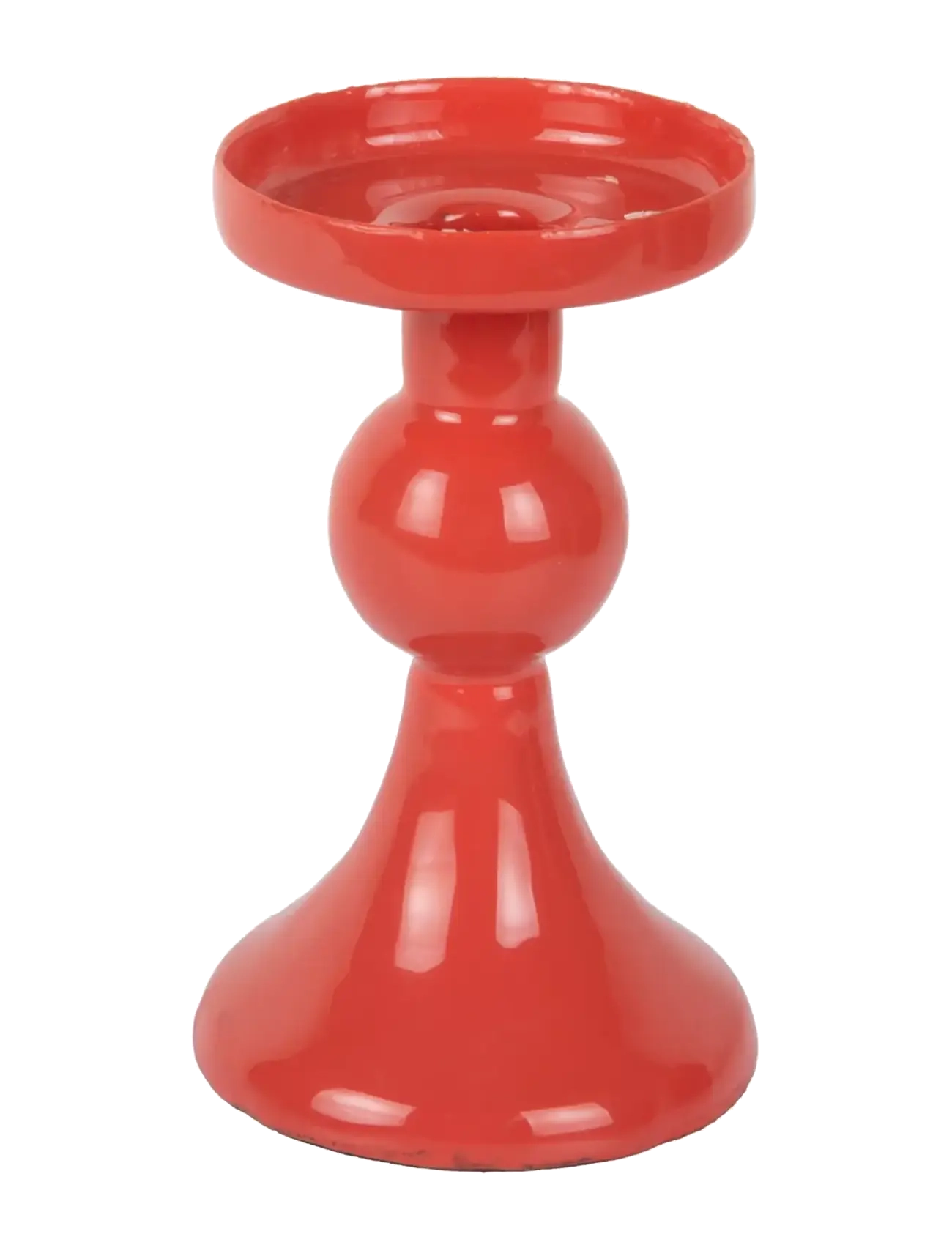 present time Candle Holder Funky Small - Einrichtung - RED / red