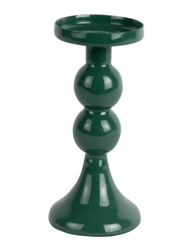 present time - Candle Holder Funky Medium - kerzenständer - green - 0