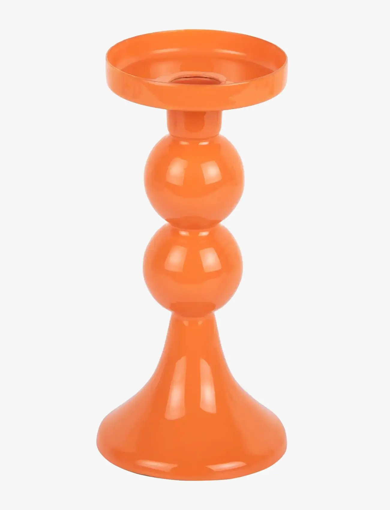 present time - Candle Holder Funky Medium - lysestager - orange - 1