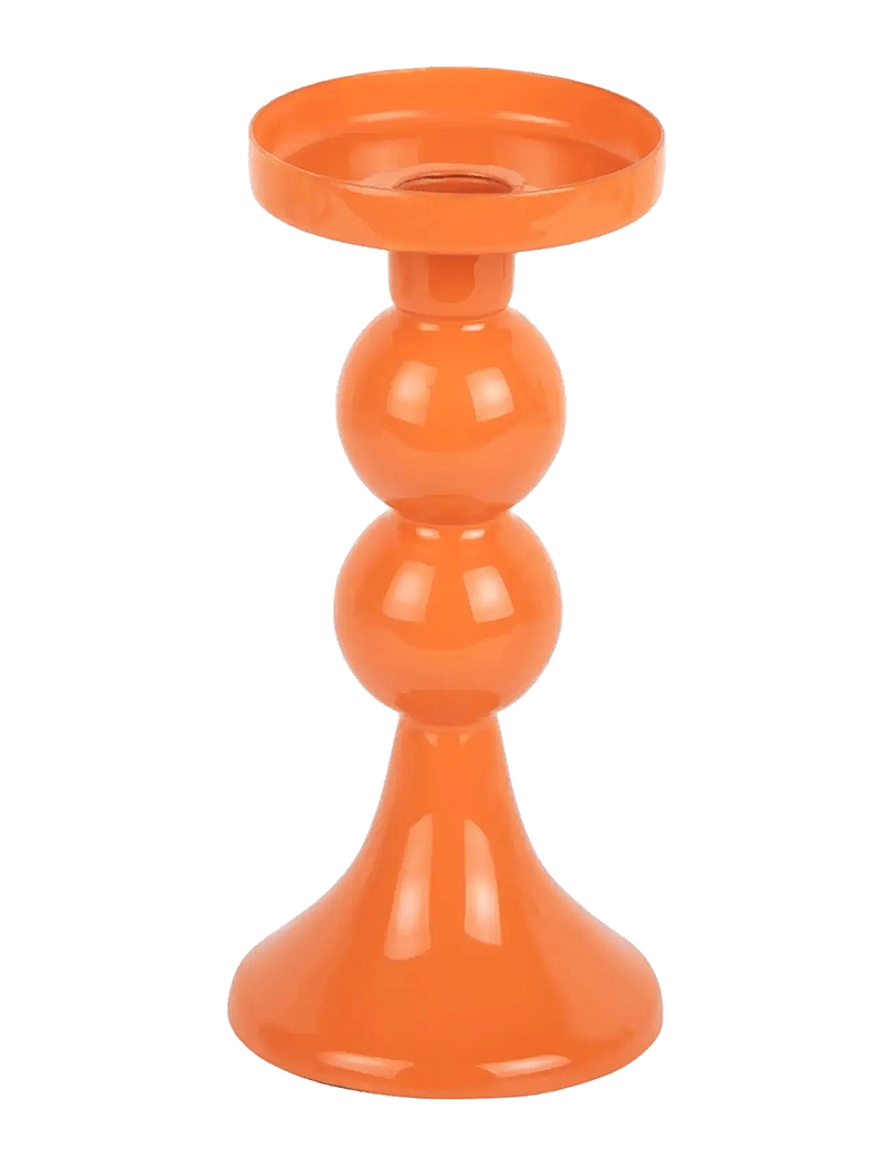 present time - Candle Holder Funky Medium - kerzenständer - orange - 1