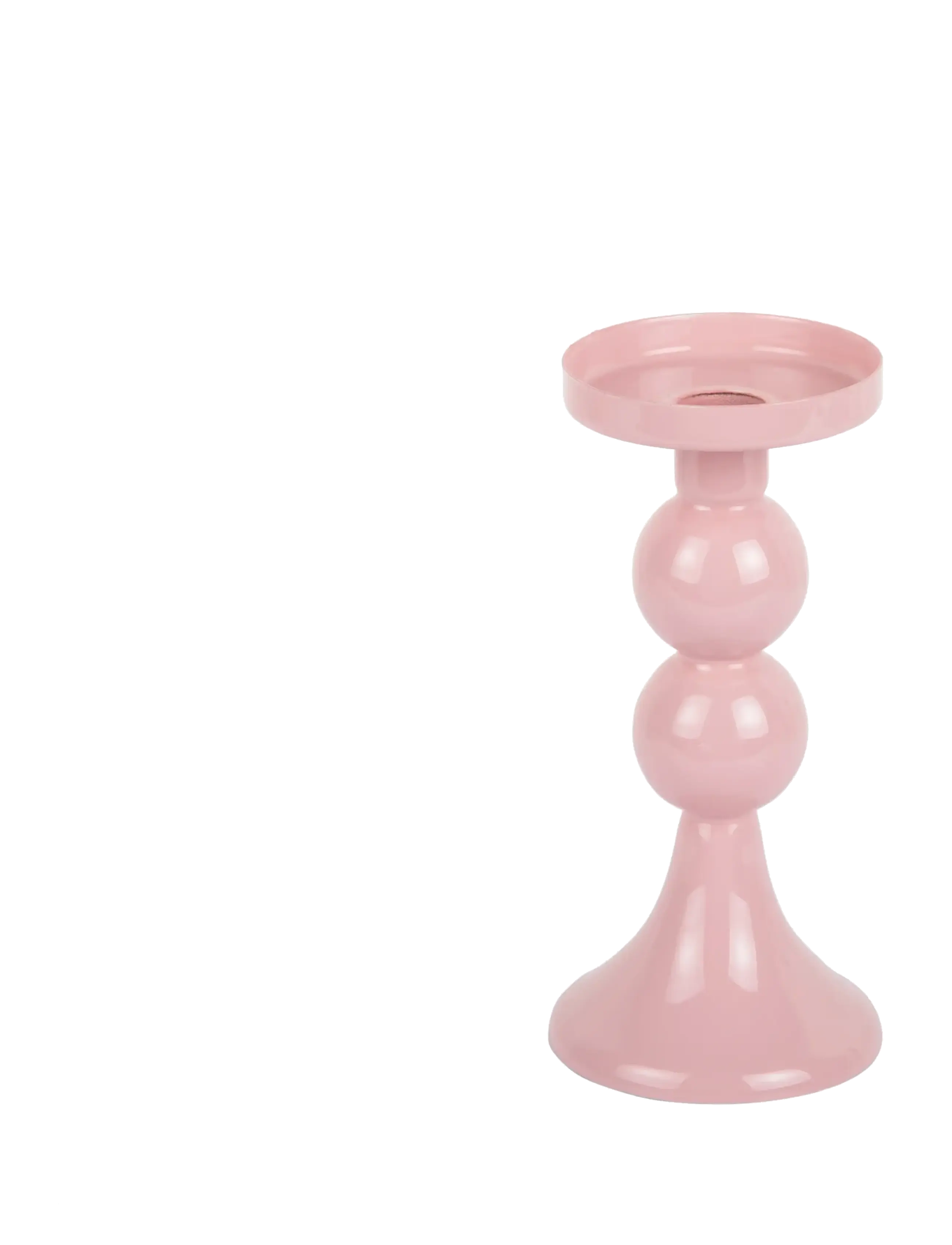 Candle Holder Funky Medium - PINK