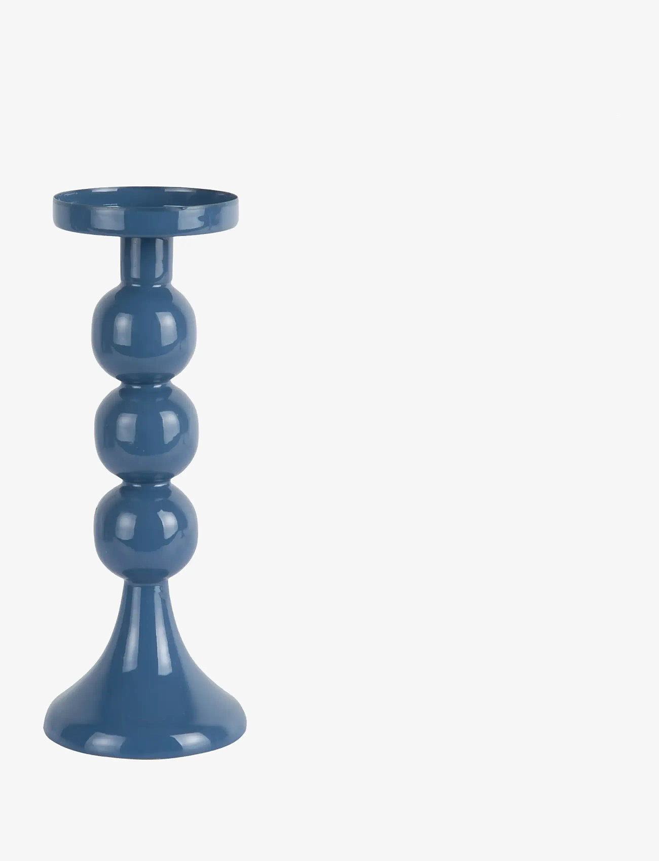 present time - Candle Holder Funky Large - lysestager - blue - 0