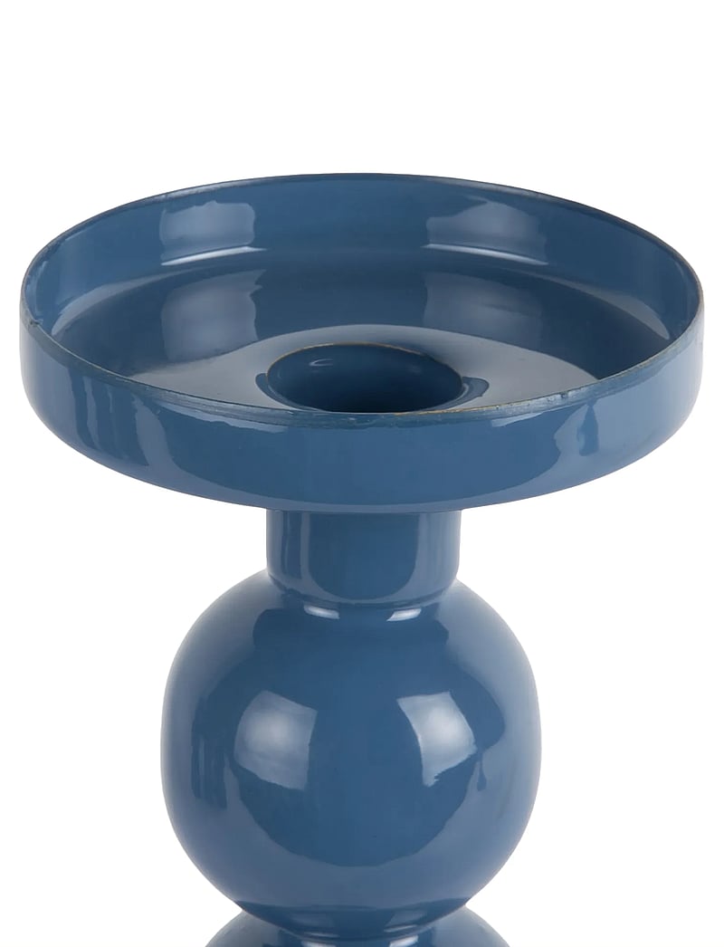 present time - Candle Holder Funky Large - kerzenständer - blue - 1