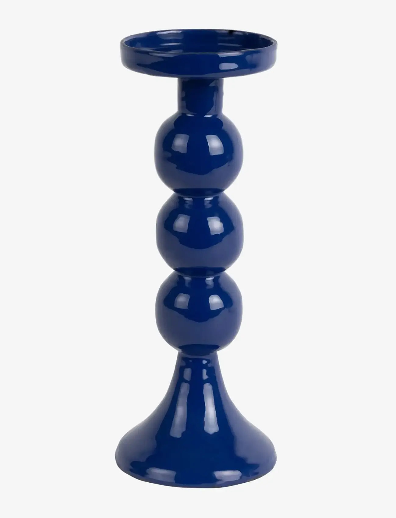 present time - Candle Holder Funky Large - köp efter pris - blue - 0