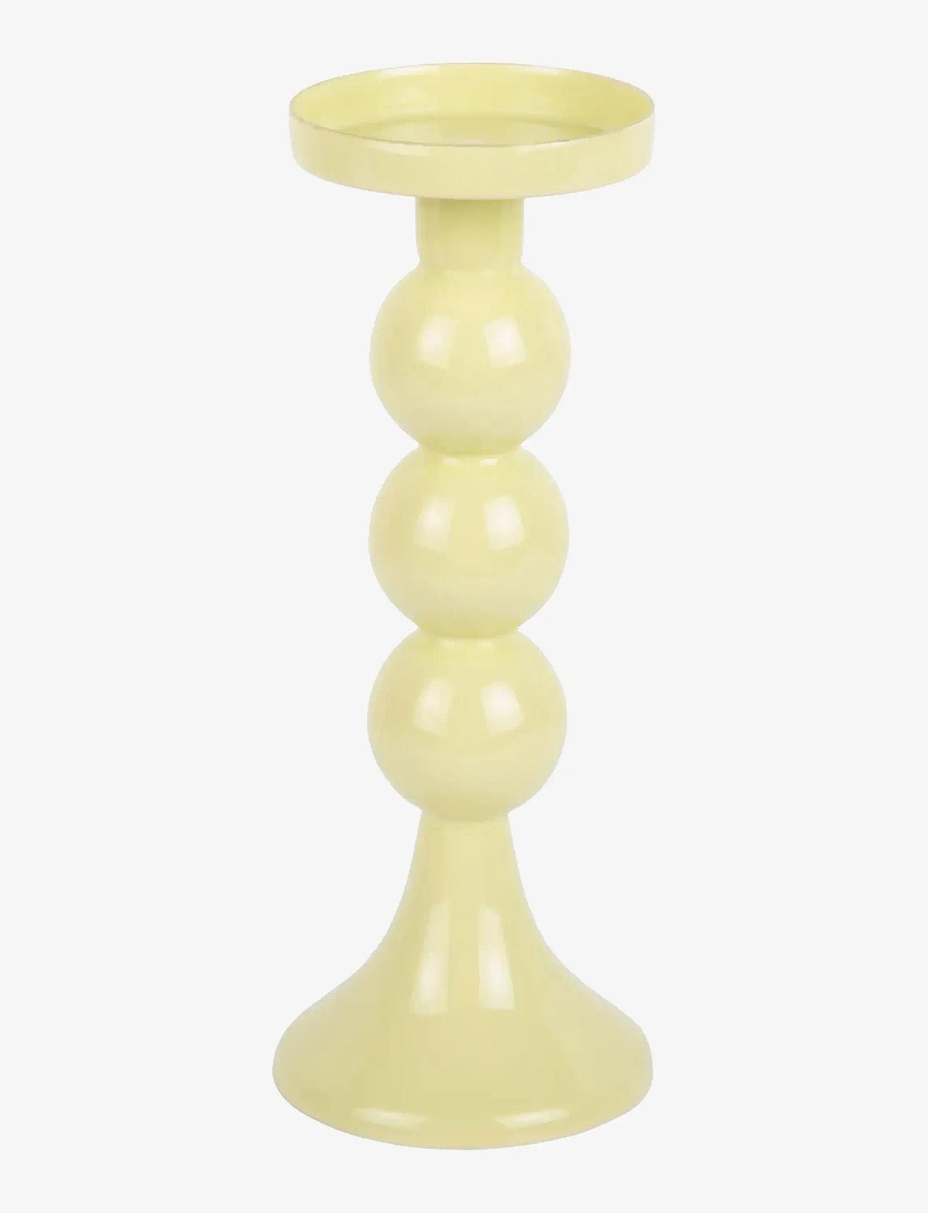 present time - Candle Holder Funky Large - kerzenständer - yellow - 1