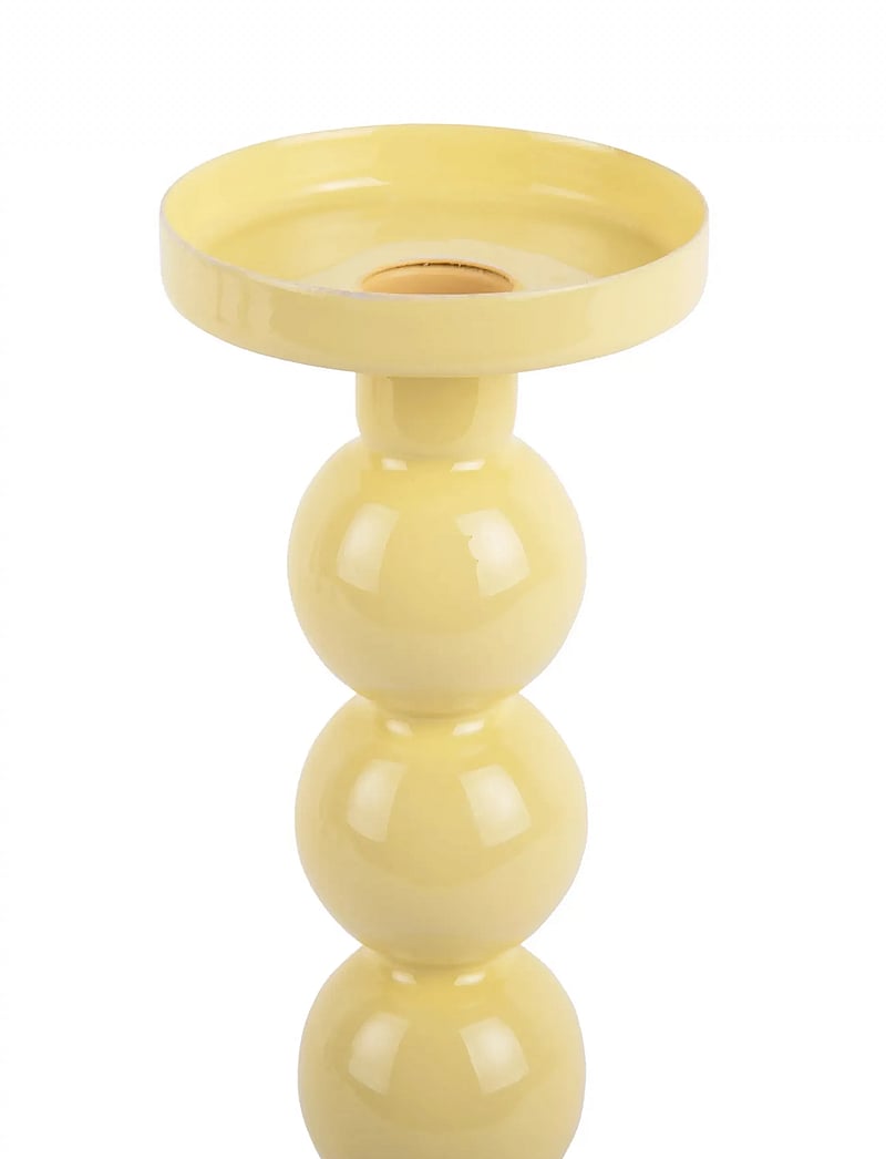 present time - Candle Holder Funky Large - kerzenständer - yellow - 2
