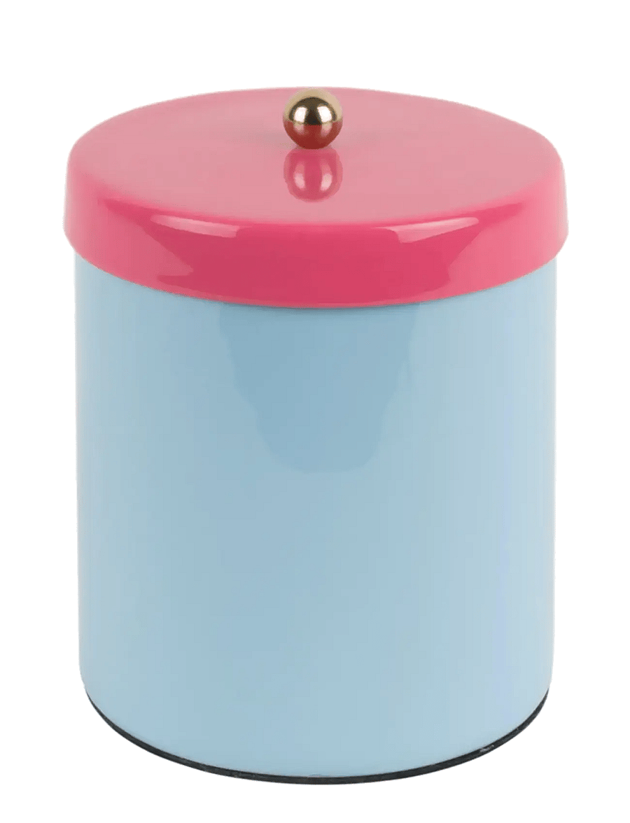 present time - Storage Jar Double Funky Small - bakning - blue - 0