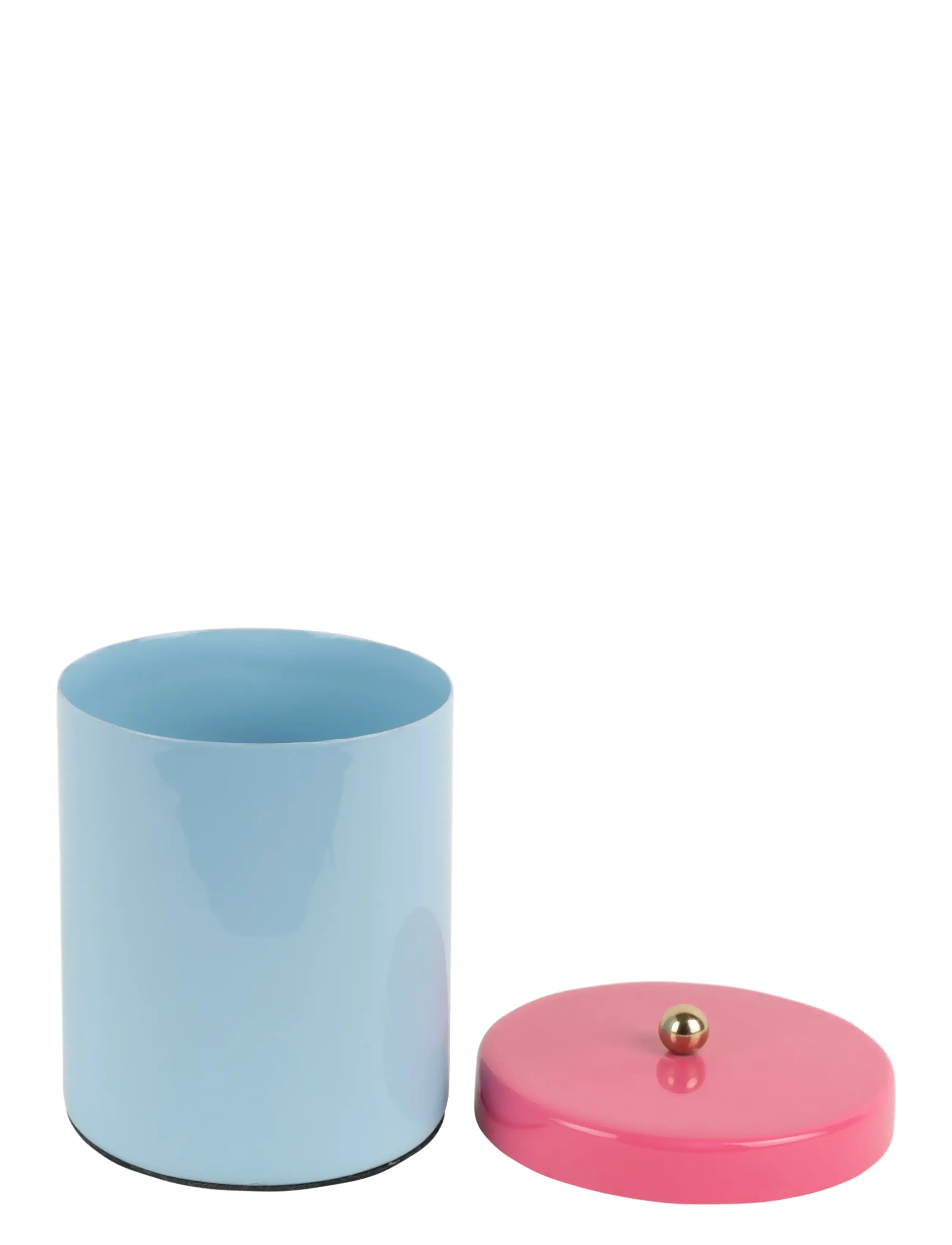 present time - Storage Jar Double Funky Small - pieczenie - blue - 1