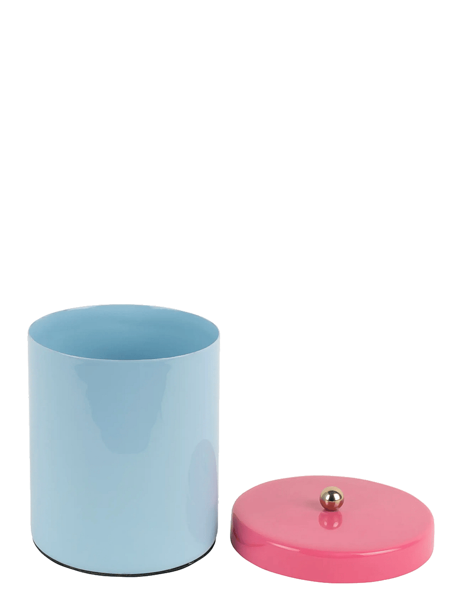 present time - Storage Jar Double Funky Small - bakning - blue - 1