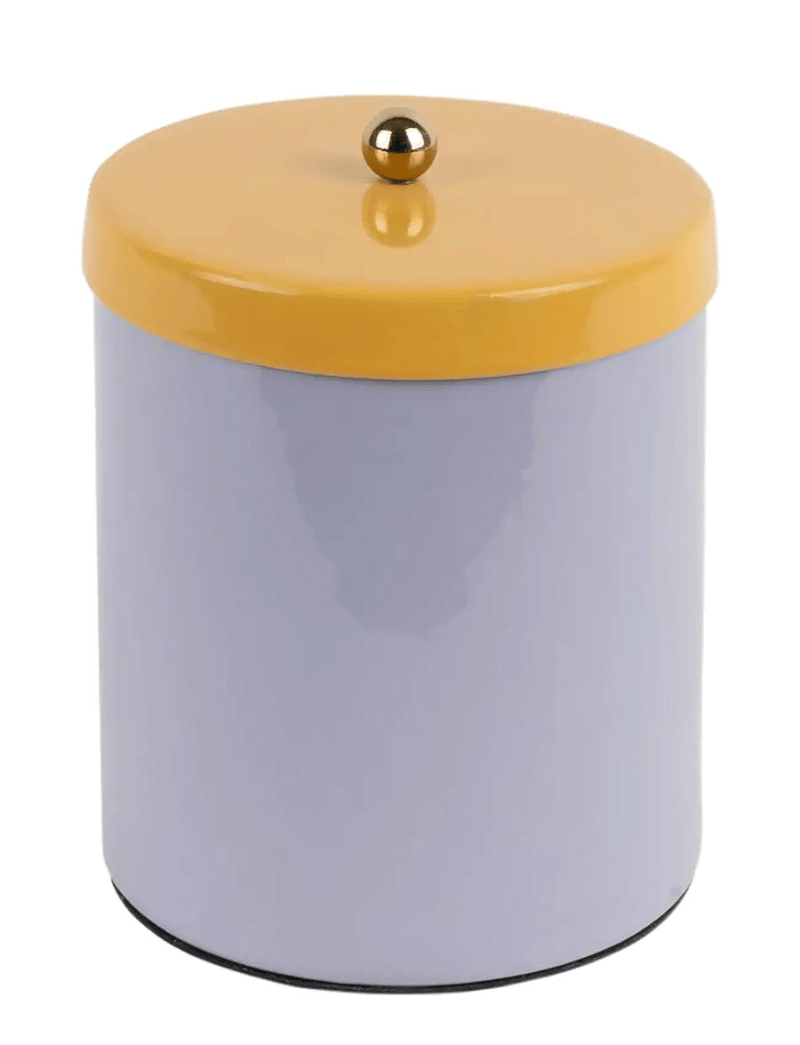 present time - Storage Jar Double Funky Small - bakning - purple - 0